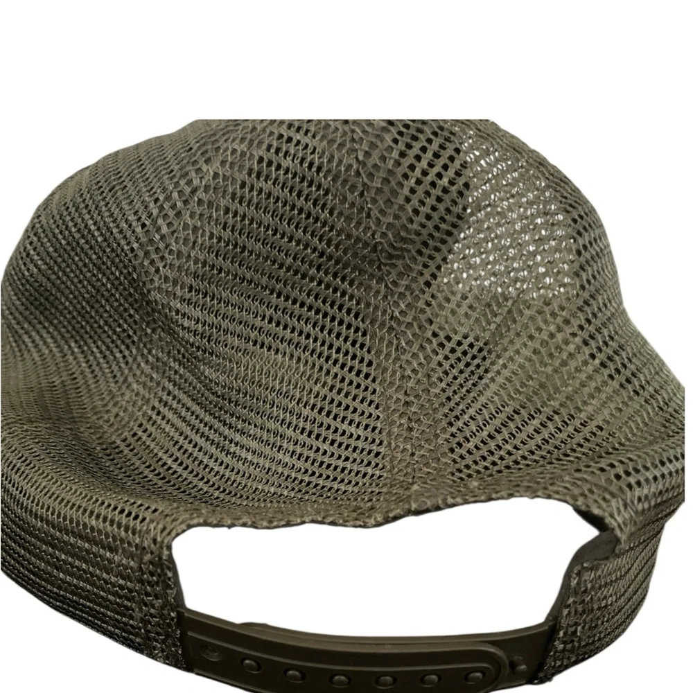 AC/DC Embroidered Camouflage Distressed Net SnapBack - Picture 3 of 9